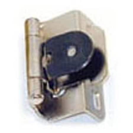 Hd A08719 14 Amerock Single Demountable 0.5 in. Overlay Cabinet Door Hinge; Nickel A08719 14